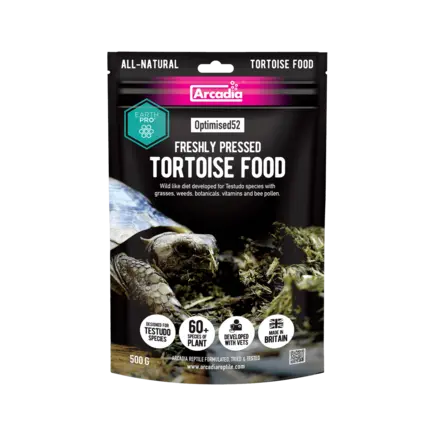 ARCADIA EARTHPRO OPTIMISED52 TORTOISE FOOD 500G (R9100063) корм для черепах