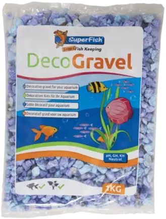 Декоративний гравій SF DECO GRAVEL LUXE BLUE 0,9 KG (A8050080): додаткове фото 2