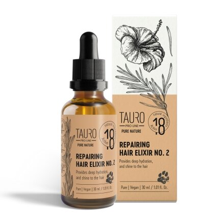 Відновлюючий еліксир для шкіри і шерсті домашніх тварин TAURO PRO LINE Pure Nature Repairing Elixir No. 2, 30ml