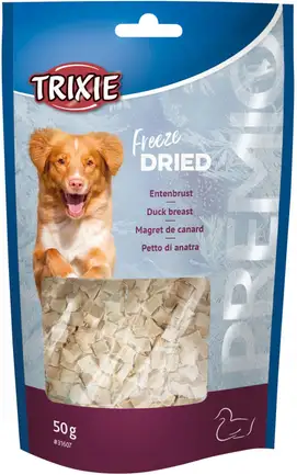 Ласощі Trixie Premio Freeze Dried для собак, качина грудка, 50 г: додаткове фото 3