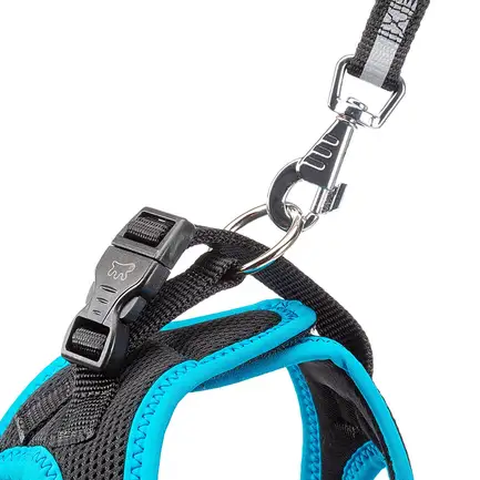 Ferplast KAORI P XS HARNESS BLACK/BLUE Шлея,чорно-синя: додаткове фото 4
