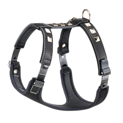 Ferplast GIOTTO P M HARNESS BLACK LUXOR Шлея, шкіра