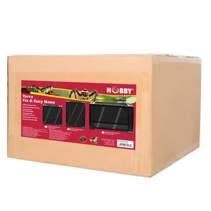 Тераріум скляний Hobby Terra Fix & Easy Nano 2 30x30x45см (36067): додаткове фото 5