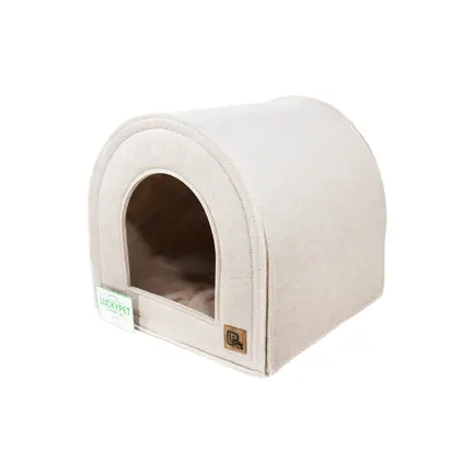 Хатинка "Опера" № 2, беж., Lucky Pet, 40х40х40