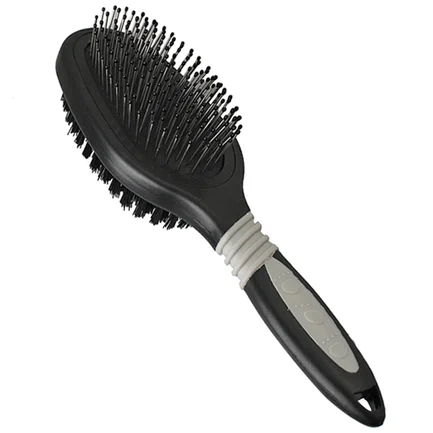 Flamingo Groo’Me Bristle Brush&Pin L ФЛАМІНГО ГРУМІ БРІСТЛ ЩІТКА ДВУСТОРОННЯ для собак великий