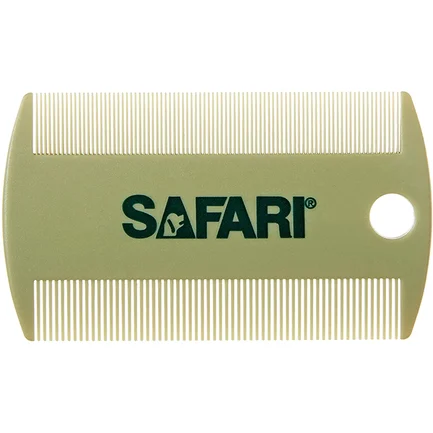 Safari Double-Sided Cat Flea Comb САФАРІ ГРЕБІНЕЦЬ ДВОСТОРОННІЙ ВІД БЛІХ для котів