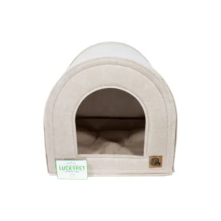 Хатинка "Опера" № 2, беж., Lucky Pet, 40х40х40: додаткове фото 2