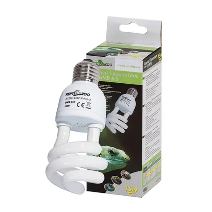 Люмінесцентна лампа Repti-Zoo Tropical Lamp 5.0 UVB 15W (CT5015): додаткове фото 2