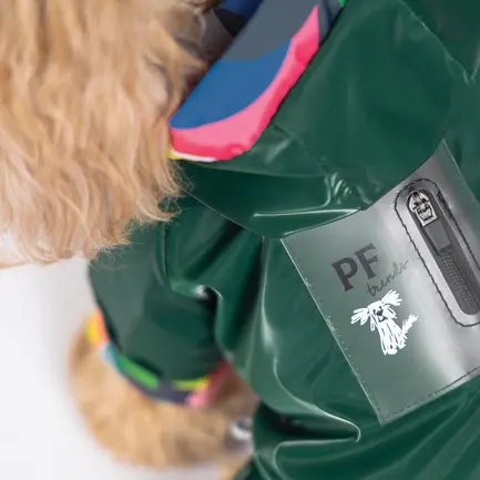 Вітровка Pet Fashion «Air» для собак, розмір S, зелена: додаткове фото 5