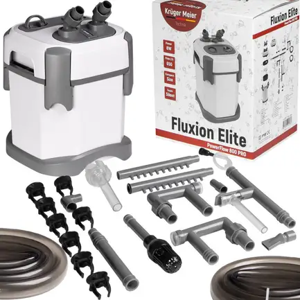 Зовнішній фільтр Kruger Meier Fluxion Elite 800 PRO для акваріумів 50-120 літрів: додаткове фото 2