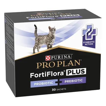 Пробіотик з пребіотиком PRO PLAN FortiFlora PLUS для дорослих котів та кошенят для підтримання нормальної міклофлори кишечника 30x1.5 г: додаткове фото 2