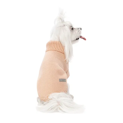 Светр Pet Fashion Sam персиковий для собак, L: додаткове фото 4
