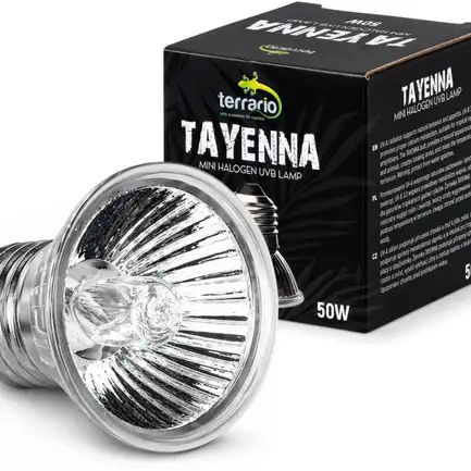 Лампа для тераріуму Terrario Tayenna 50W UVB 3.0 E27 для тропічних рептилій та амфібій: додаткове фото 8