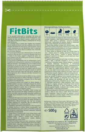 Ласощі Vitakraft FitBits для кроликів, заточка зубів, 500 г: додаткове фото 3