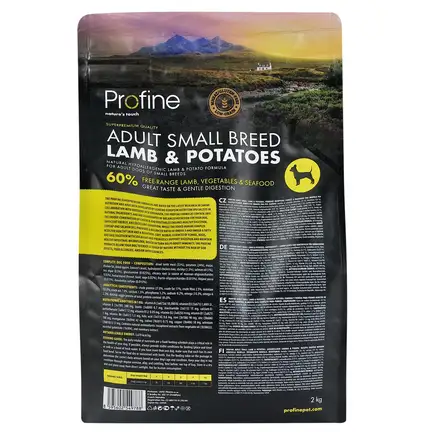 Сухий корм Profine Adult Small для собак малих порід, з ягням та картоплею, 2 кг: додаткове фото 3