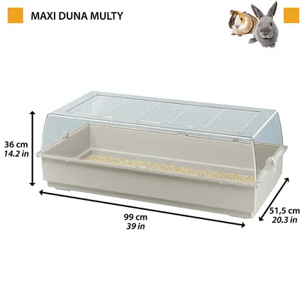 Ferplast CAGE MAXI DUNA MULTY GREY Клітка для гризунів: додаткове фото 2