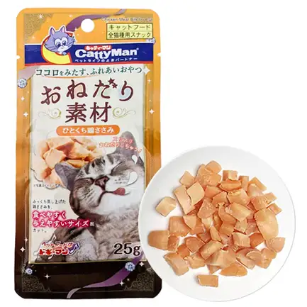 CattyMan Chicken Meat КЕТТІМЕН КУРКА шматочки філе ласощі для котів 0,025 кг