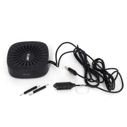 Вентилятор для тераріуму Hobby Terra Fan (37130) з дисплеєм і датчиком температури та вологості: додаткове фото 5