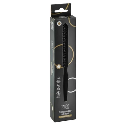 Tauro Pro Line Prestige Щітка з деревини бука і щетини кабана, чорна, довга, 23,5 см: додаткове фото 6