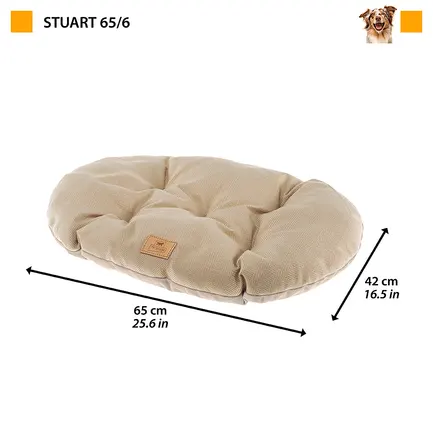 Ferplast STUART 65/6 CUS BEIGE М'яке місце д/тварин: додаткове фото 2