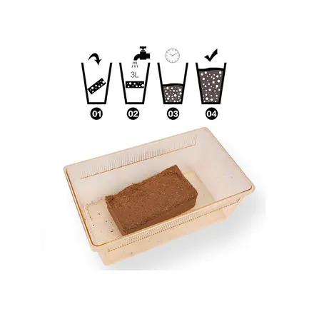 Підкладка з кокосового волокна Repti-Zoo Coconut fiber Substrate 8л (SB650): додаткове фото 2