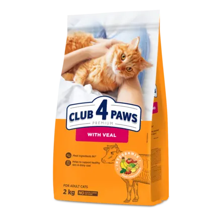 C4P Premium сух. телятина коти, 2 кг
