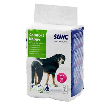 Savic Comfort Nappy САВІК КОМФОРТ НАППІ підгузки для собак T7