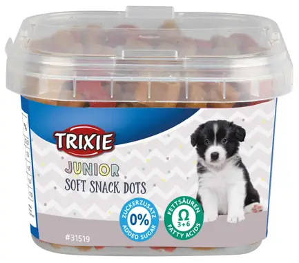 Ласощі Trixie Junior Soft Snack Dots для цуценят, з Омега-3, 140 г