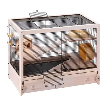 Ferplast CAGE HAMSTERVILLE Клітка для хом'яків, дерев'яна: додаткове фото 11