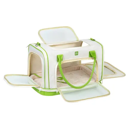 Сумка-переноска для котів та дрібних порід собак WAUDOG Relax Eco, 47x30x28 см, до 8 кг: додаткове фото 3