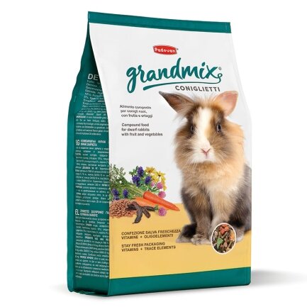 GrMix coniglietti 3kg/Корм д/дек. кролів Падован ГрандМікс Коніглієтті 3кг