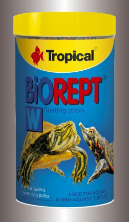 Сухий корм Tropical Biorept W для водоплавних черепах, 30 г (гранули)