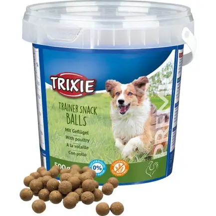 Ласощі Trixie Premio Trainer Snack Poultry Balls для собак, з м’ясом птахів, 500 г: додаткове фото 3