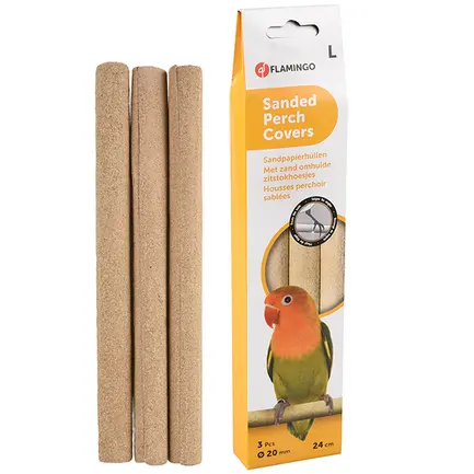 Flamingo Sanded Perch Covers ФЛАМІНГО чохол із піщаним покриттям на жердинку для птахів L