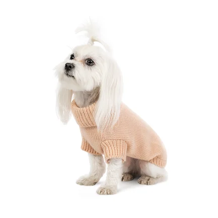 Светр Pet Fashion Sam персиковий для собак, L: додаткове фото 2