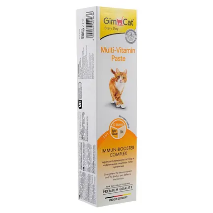 Мультивітамінна паста GimCat Every Day для котів, 200 г: додаткове фото 2