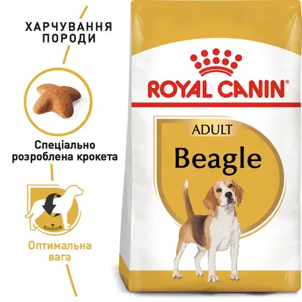 Сухий корм Royal Canin BEAGLE ADULT для дорослих собак породи Бігль 3 кг: додаткове фото 2