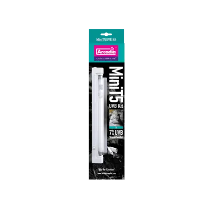 ARCADIA T5 UVB MINI KIT SHADEDWELLER 7% UVB 8 WATT (R2100290) ультрафіолетова лампа для рептилій: додаткове фото 2