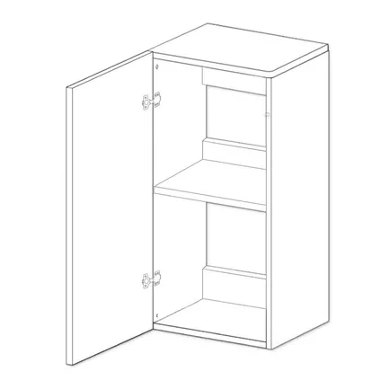 Акваріумна тумба Dupla Cube Stand 80 High gloss black 45x45x90см (80910): додаткове фото 4