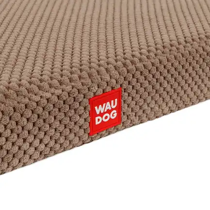 Лежанка для собак WAUDOG Relax, Доріс велюр, зі знімним чохлом, М, Ш 80 см, Дл 55 см: додаткове фото 4