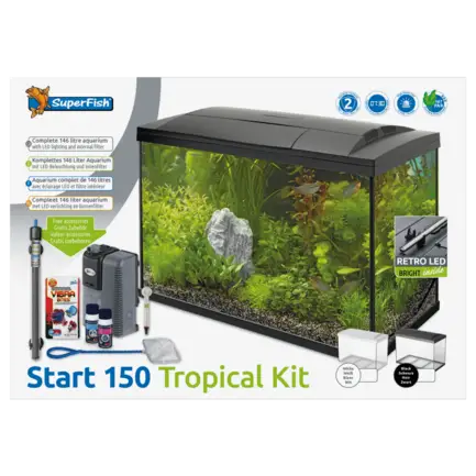 Акваріумний стартовий набір SuperFish Start 150 Aquarium Kit White (A4050383): додаткове фото 2