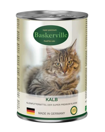 Baskerville Корм для котів Телятина 400 г