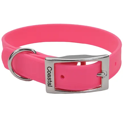 Coastal Fashion Waterproof Dog Collar КОСТАЛ біотановий нашийник для собак Рожевий