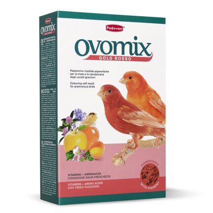 Ovomix rosso 300g/Корм для птахів Падован Овомікс россо 300г