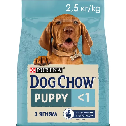 Сухий корм DOG CHOW Puppy <1 для цуценят з ягням 2,5 кг: додаткове фото 7
