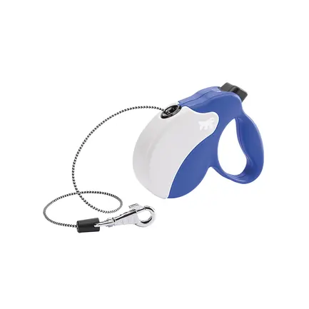 Ferplast AMIGO MINI COR BLUE-WHITE Рулетка-поводок зі шнуром