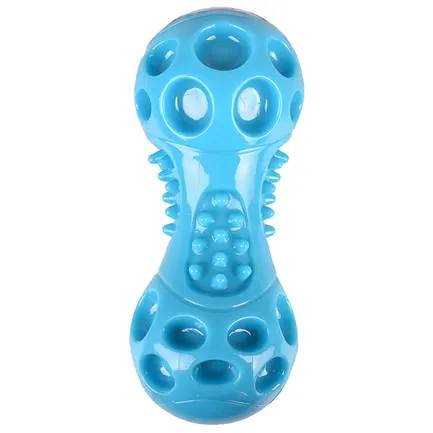 Flamingo Wido Dumbbell ФЛАМІНГО ВІДО ГАНТЕЛЬ іграшка з пищалкою для собак 5,7х5,7х14,2 см