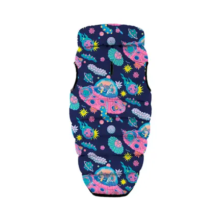 Курточка для собак WAUDOG Clothes малюнок "Рік та Морті 1", L55, В 77-80 см, С 50-55 см: додаткове фото 2