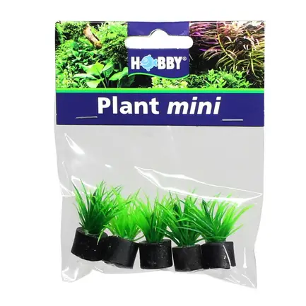 Штучна рослина, набір Hobby Eleocharis mini 1,5x1,5x3см 5шт. (51548): додаткове фото 3