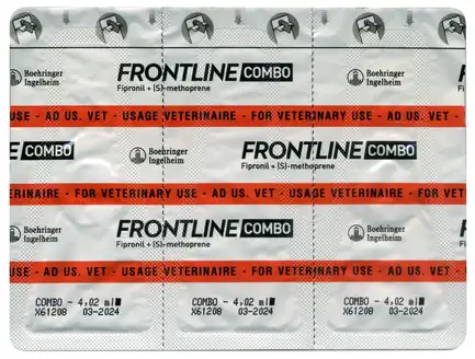 Краплі на холку Boehringer Ingelheim Frontline Combo для собак від 40 до 60 кг 3 піпетки: додаткове фото 5